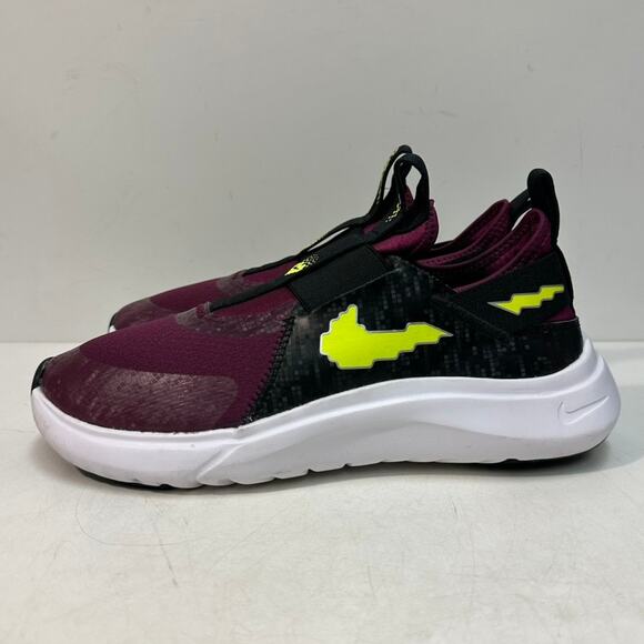 EXCELLENT Nike Flex Plus SE PS 'Sangria Volt' Sneakers Pink M 5.5 / W 7 / EU 38 - Picture 1 of 8